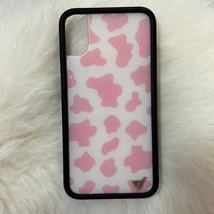 Pink Moo Moo Wildflower Case